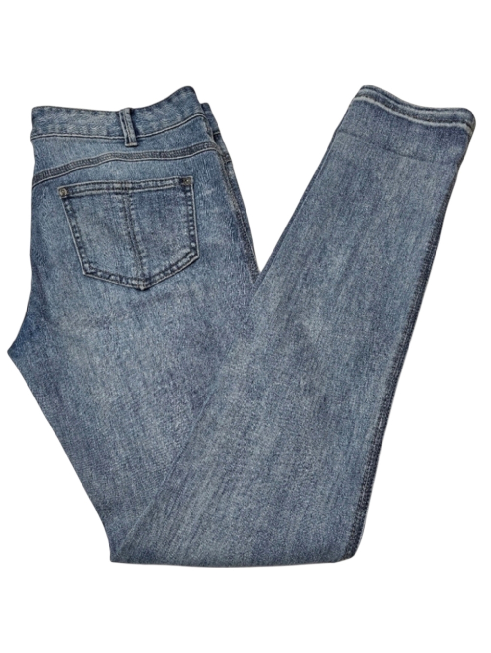 Free People High Rise Stretch Skinny Jeans Light Wash Sz W 29 61855-16515125